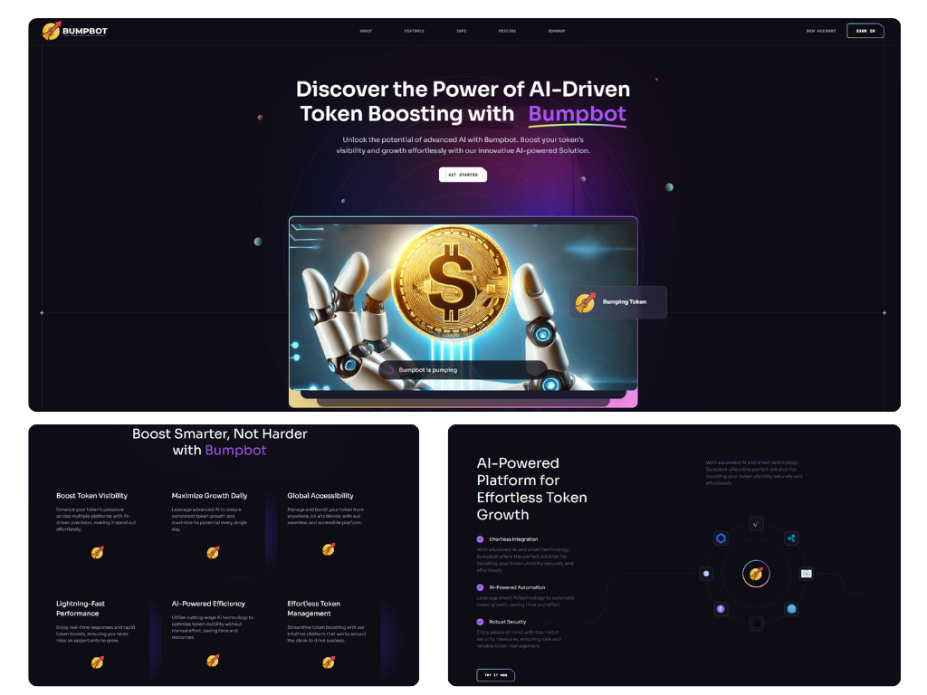 Bumpbot: AI Crypto Token Platform